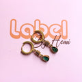 Green Drop hoops