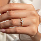 Square stone Ring