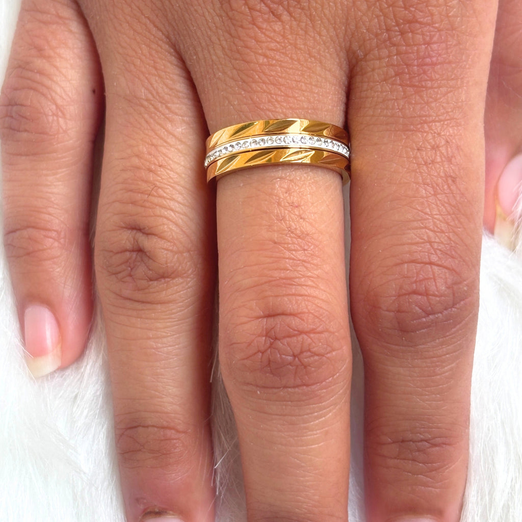 Set of 3 band Ring