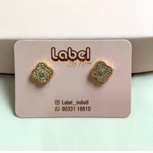 Clover Stone Studs