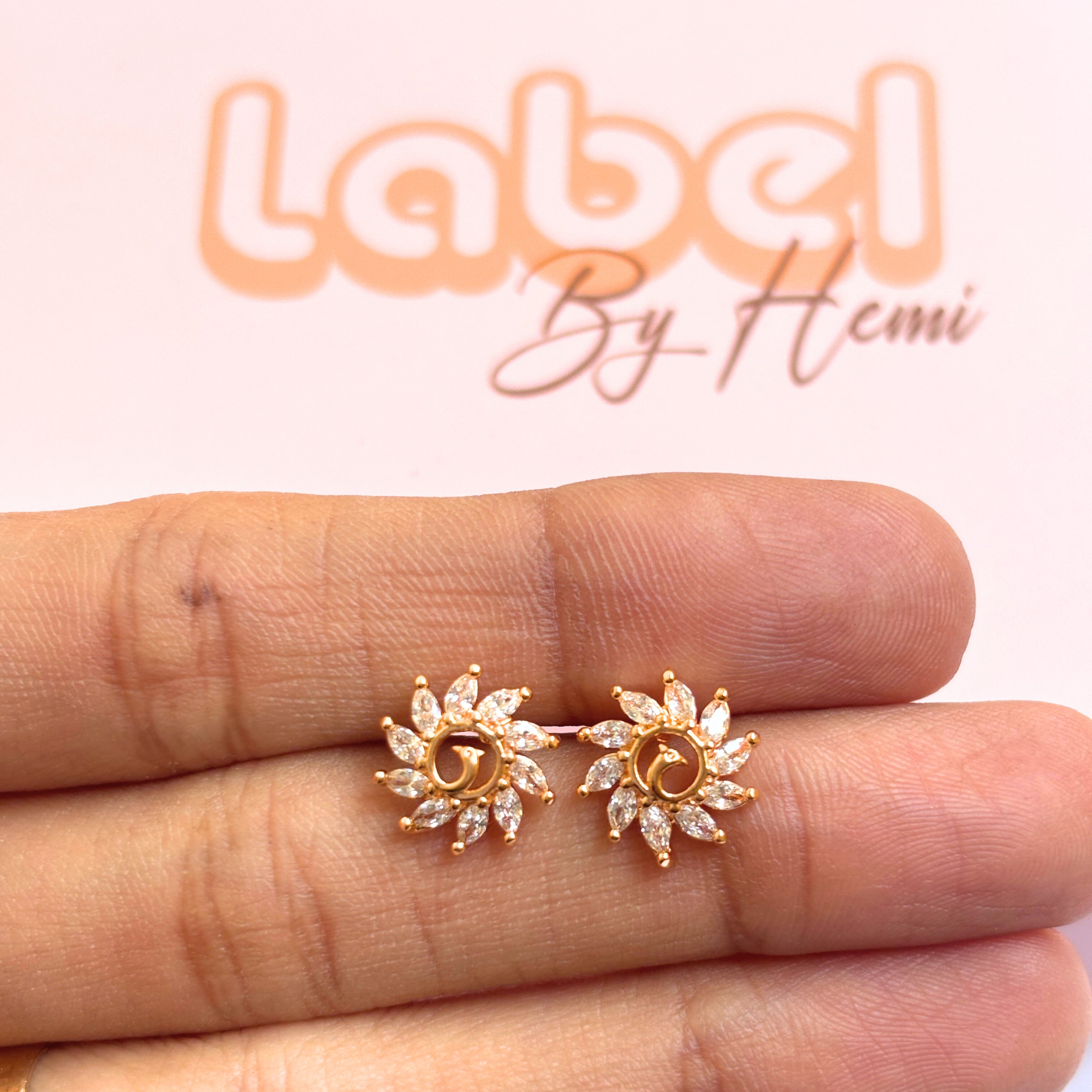 Stone Kiss Studs