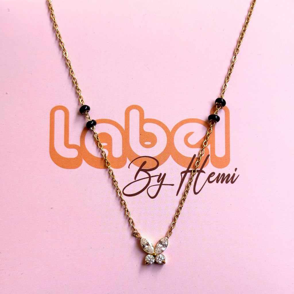 Butterfly mangalsutra