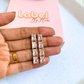 Rectangle Diamond Earring