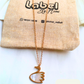 MOP White Swan Necklace