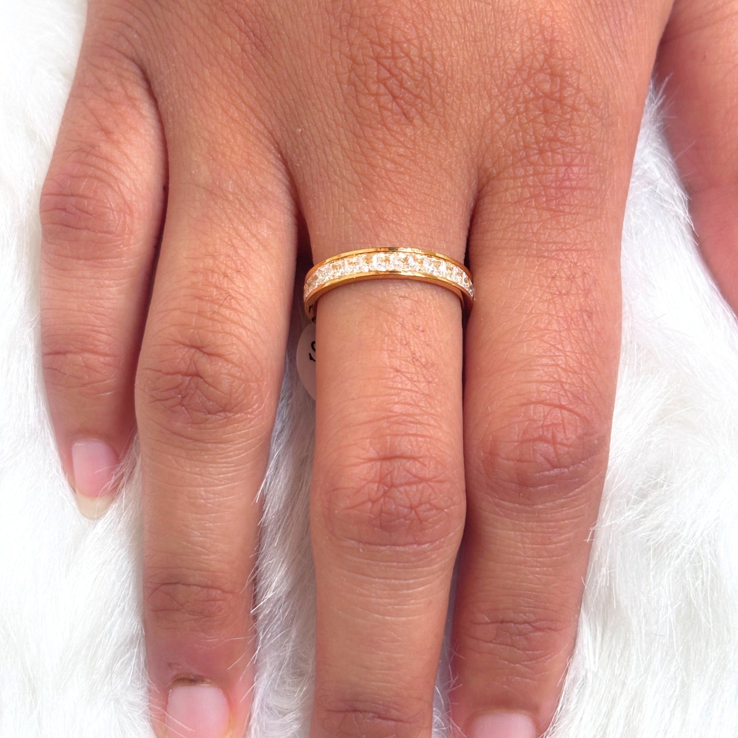 Sparkle band ring