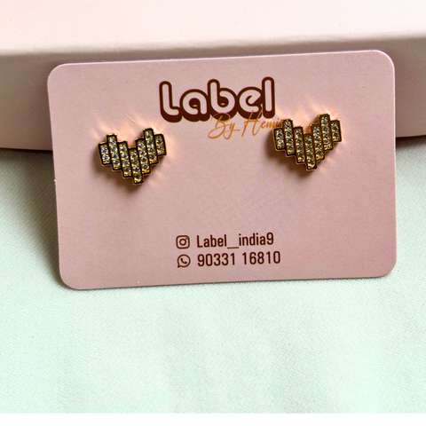 Heart Secret Studs