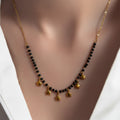 Star Black beads mangalsutra