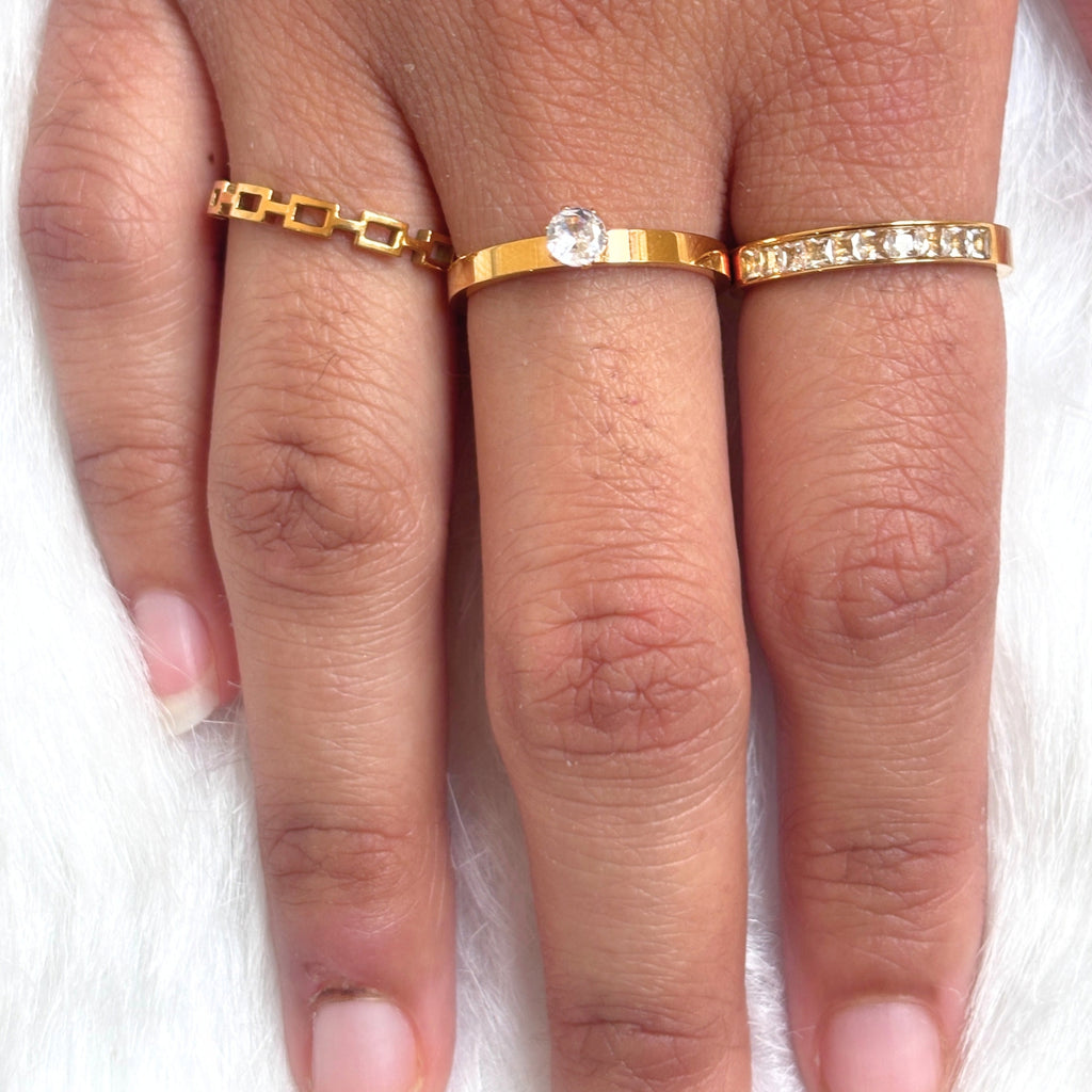 Set of 3 Solace Ring