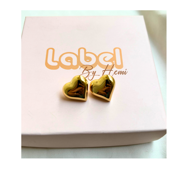 HEART BOLD STUDS