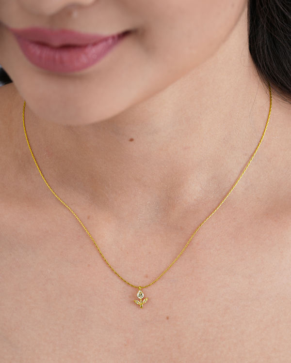 rose petal  Necklace