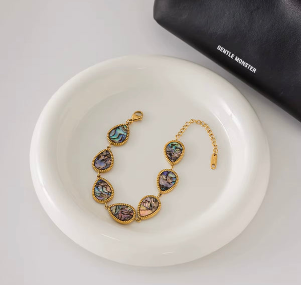 Water drop shell Bracelet
