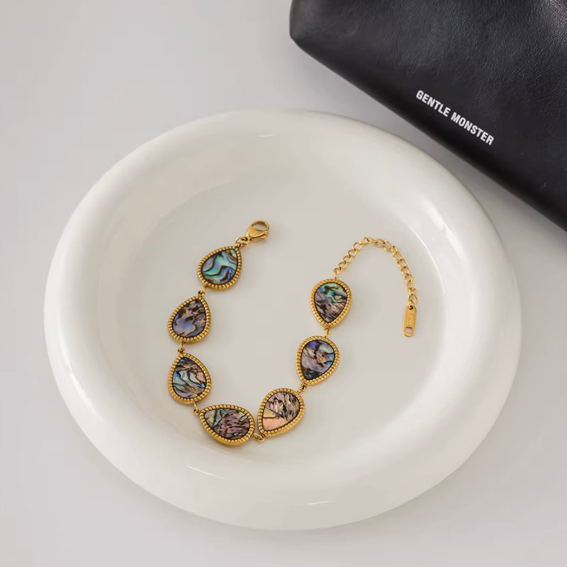 Water drop shell Bracelet