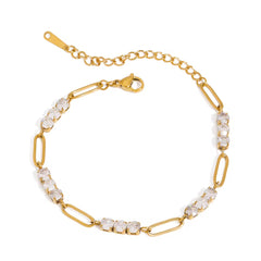 Paperclip Tennis Bracelet