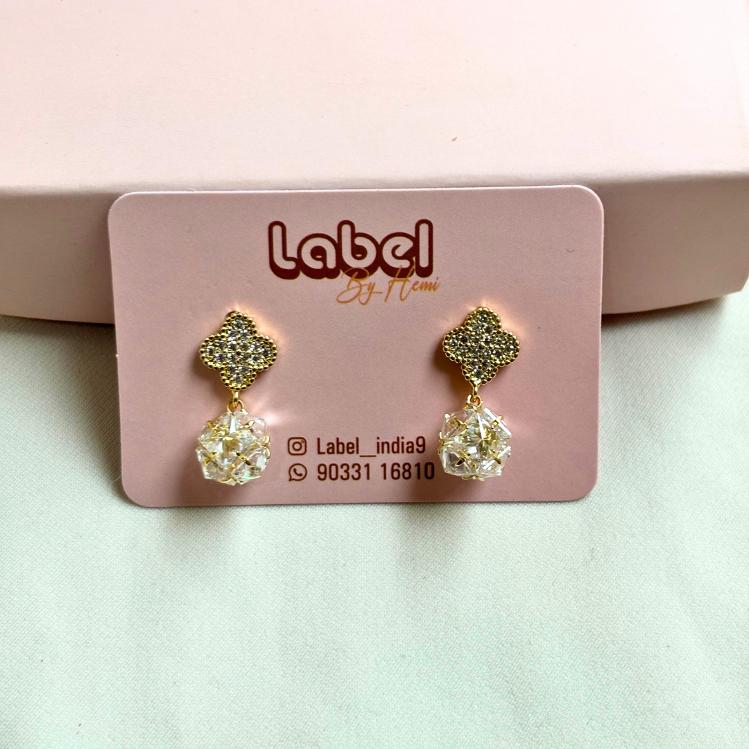 Clover Spark Studs