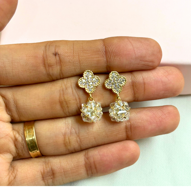 Clover Spark Studs
