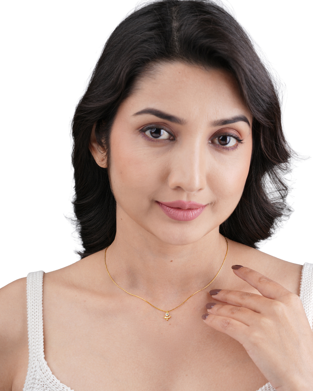 rose petal  Necklace