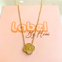 Gold Clover Necklace