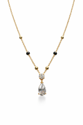 Crystal Dewdrop Mangalsutra