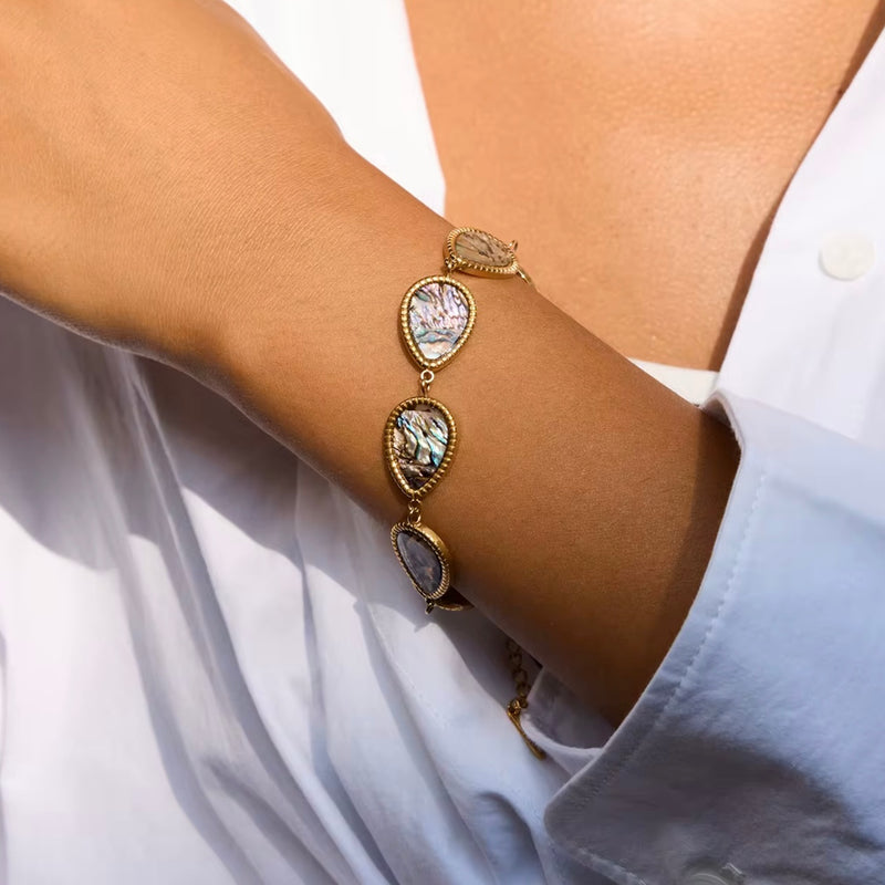 Water drop shell Bracelet