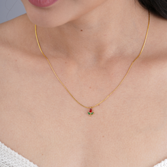 rose petal  Necklace