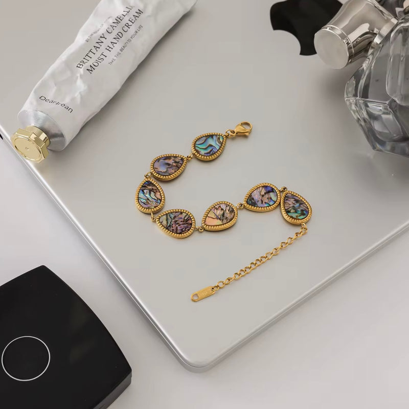 Water drop shell Bracelet