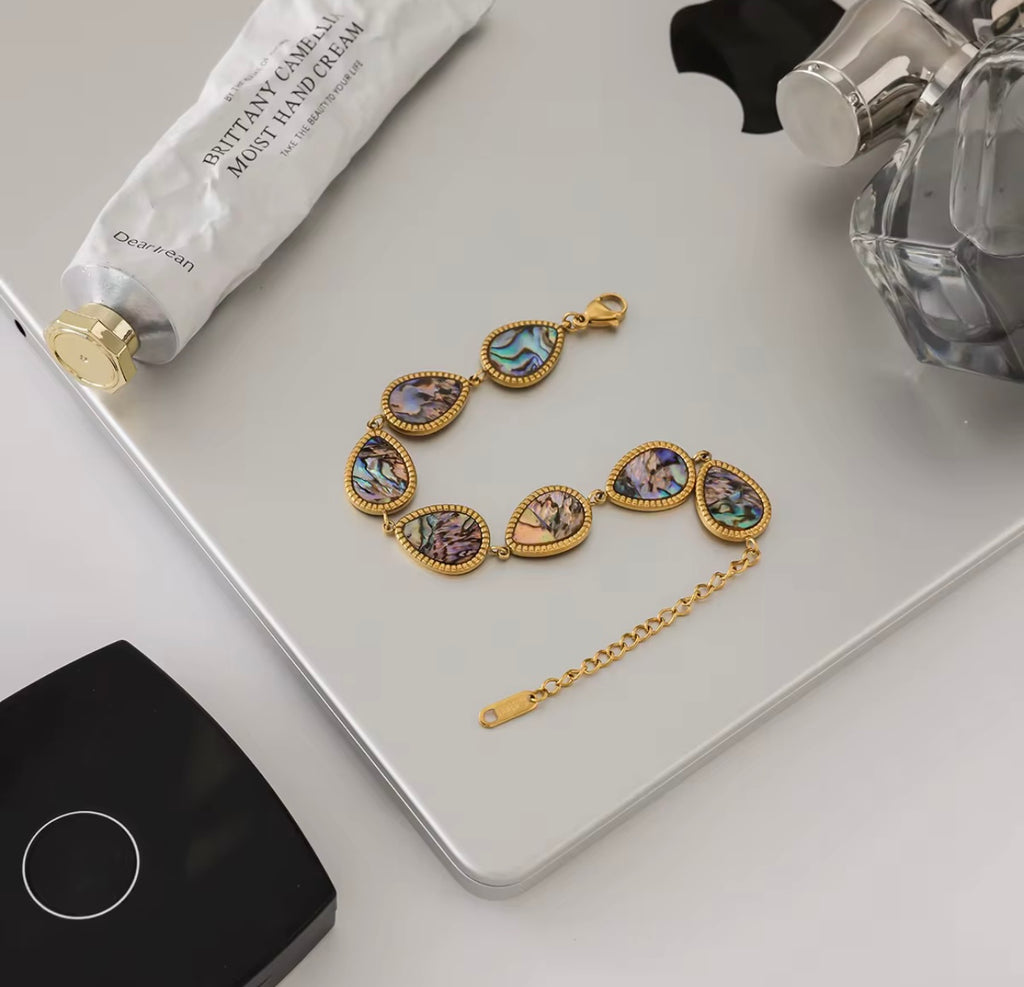 Water drop shell Bracelet