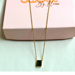 Emerlad Edge Necklace