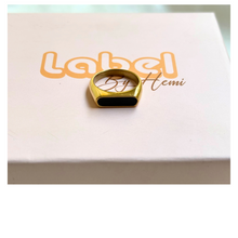 Bar Gold Plated Ring