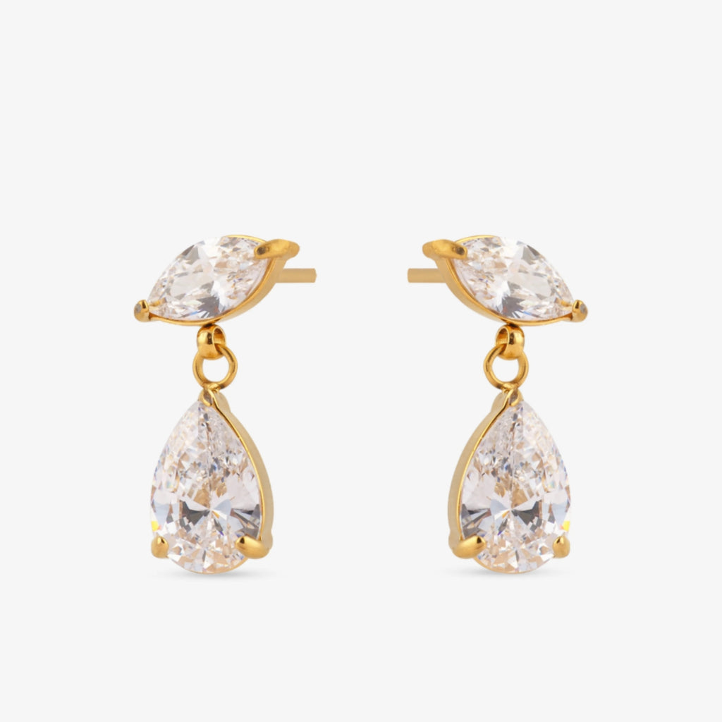 Marquise cut studs
