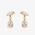 Marquise cut studs