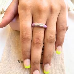 Purple Band Ring
