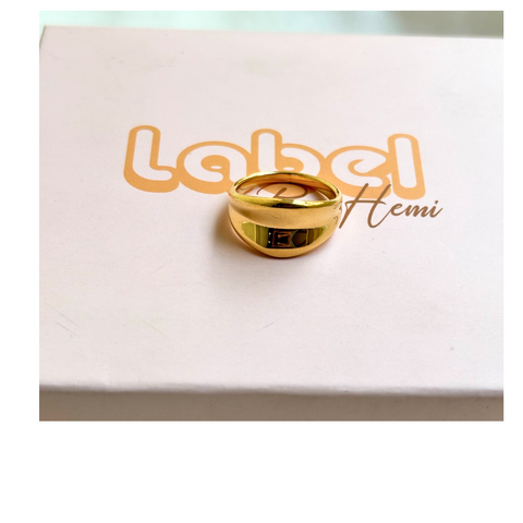 Gleams Gold Plated Ring