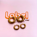 Everyday hoop Earrings set of 2