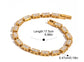 Rectangle tennis bracelet