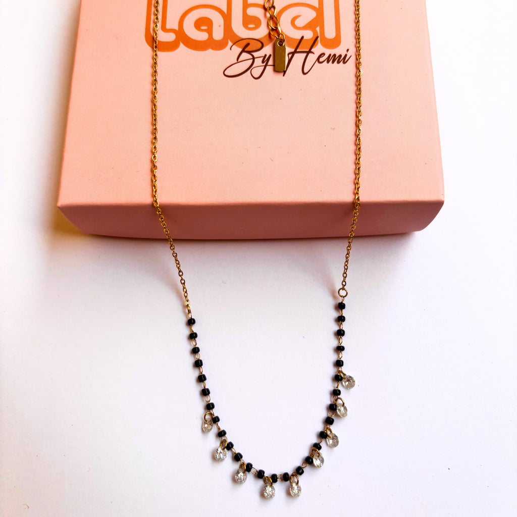 Dangler Black beads mangalsutra