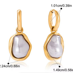 Pearl Hoops