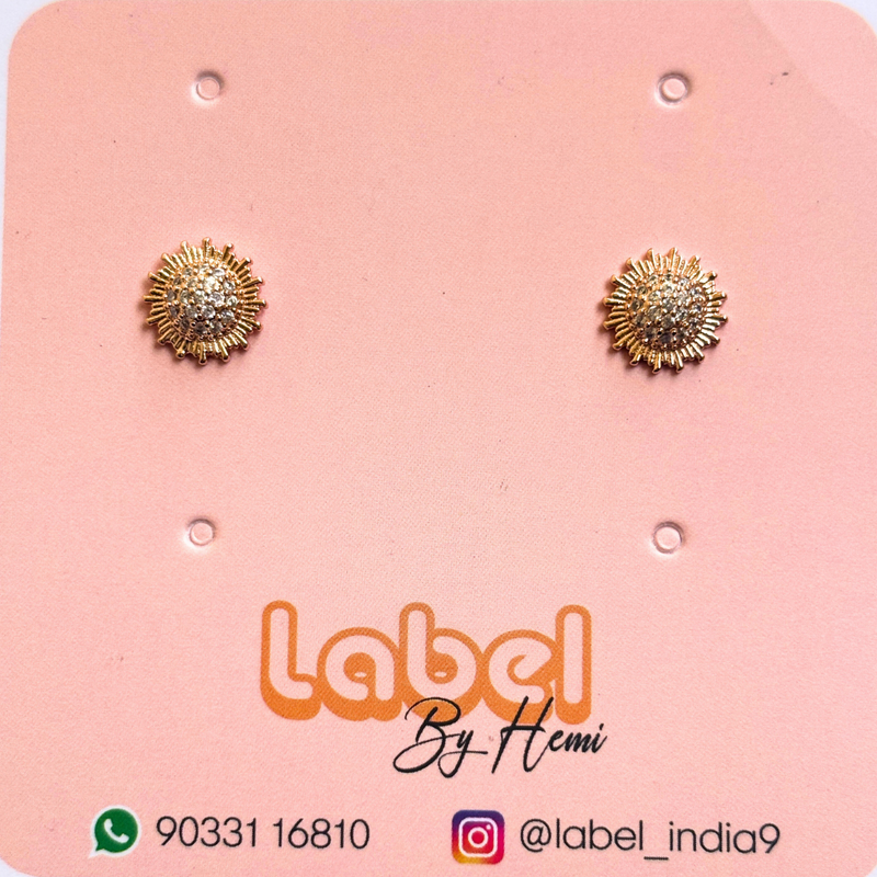 Sunflower earrings