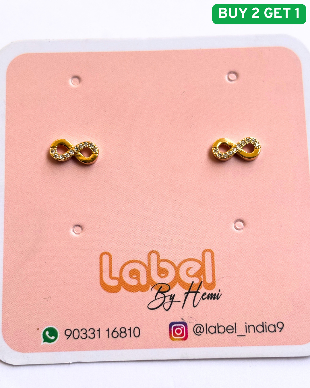 Infinity studs