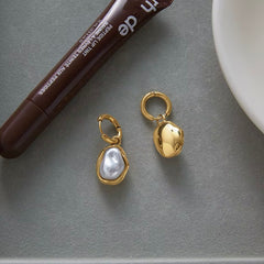 Pearl Hoops