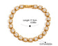 Square tennis bracelet