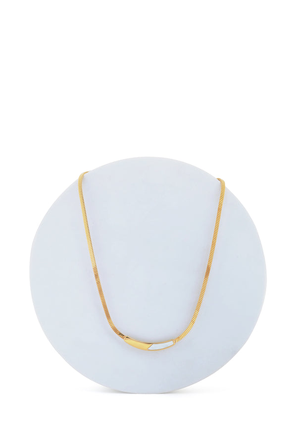 Mop bar necklace
