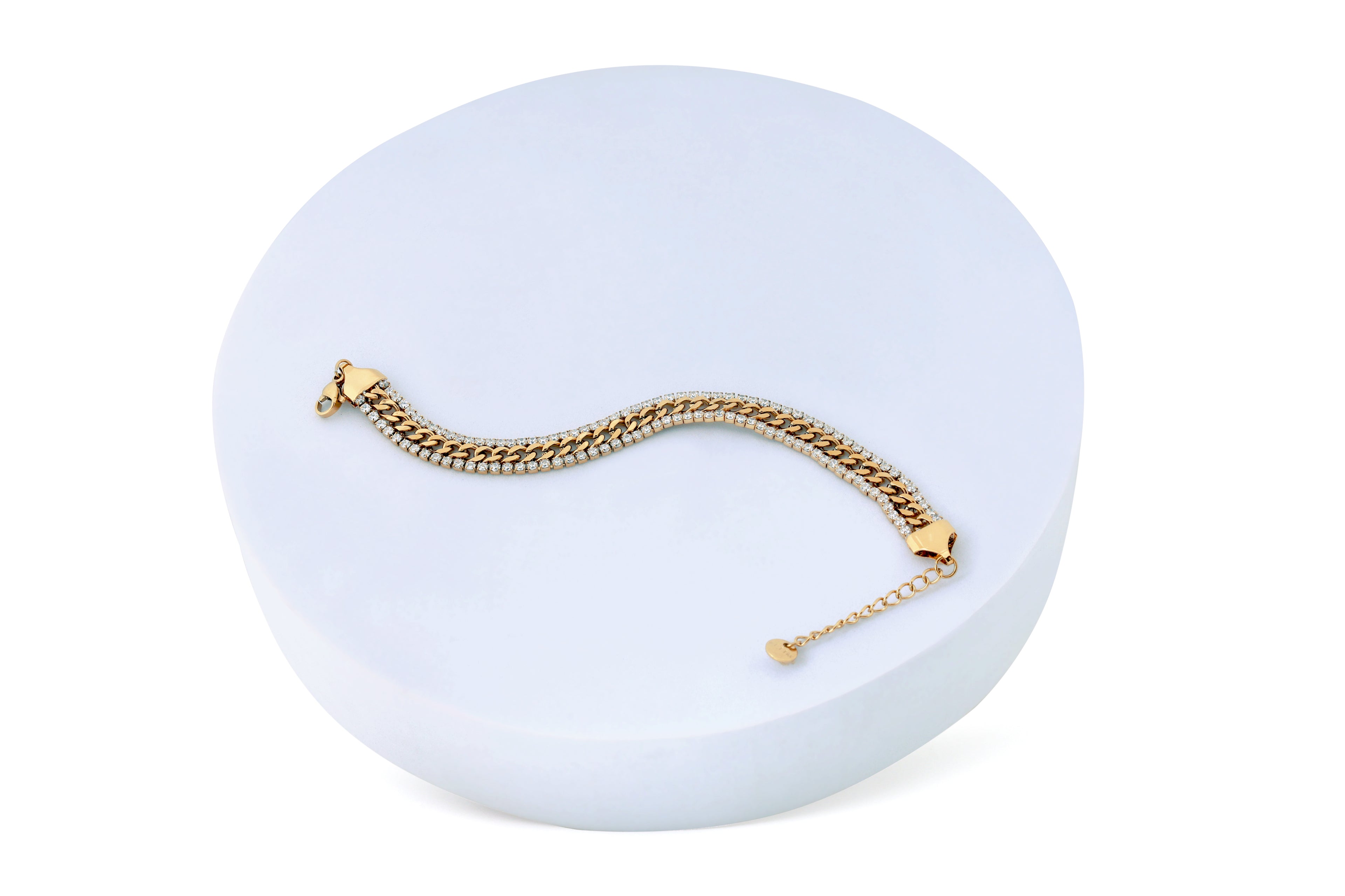 Link tennis bracelet