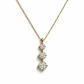 Trinity Drop Necklace