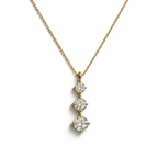 Trinity Drop Necklace