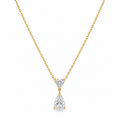Heart Teardrop Necklace