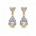 Heart drop studs