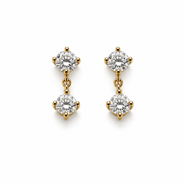 Two stone studs
