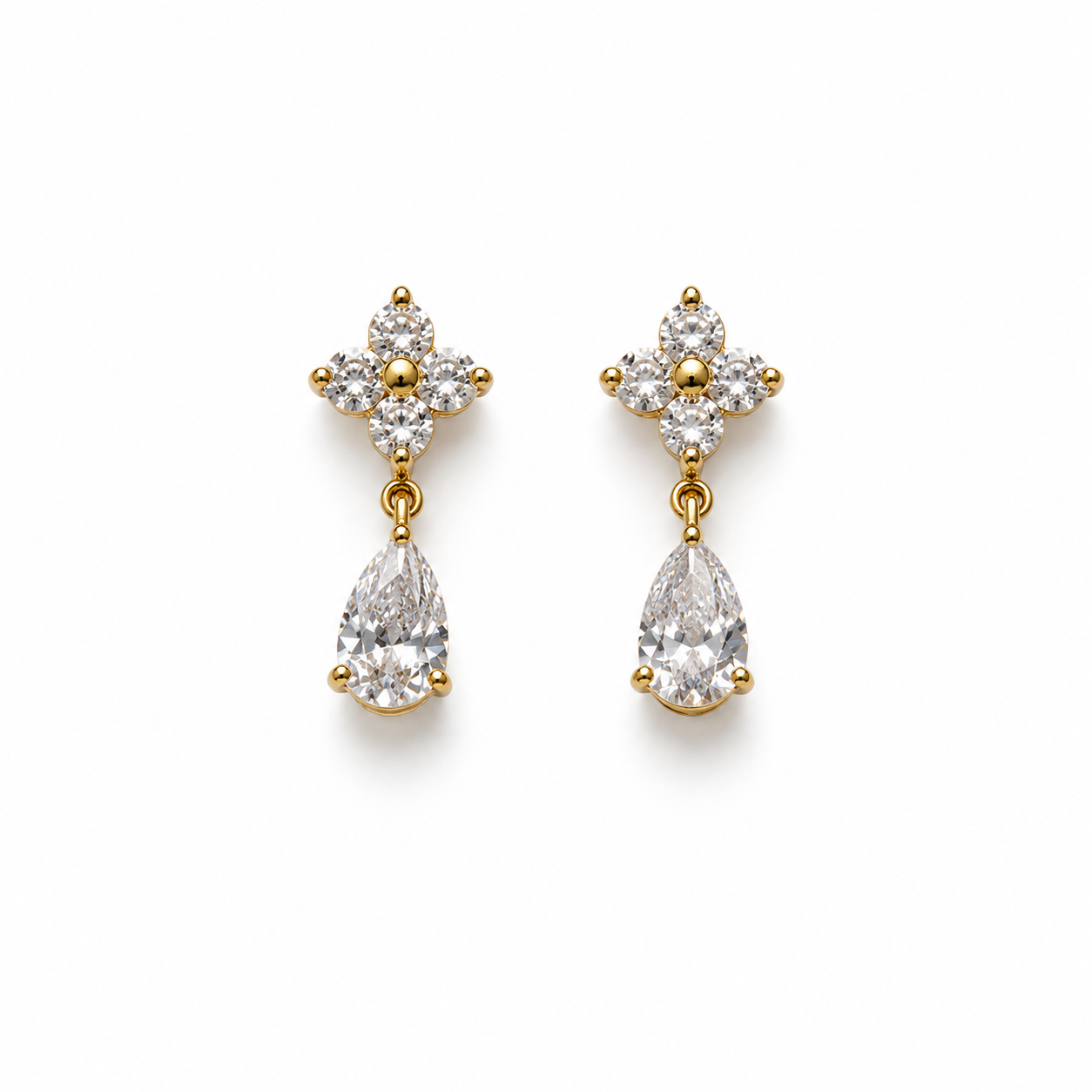 Clover drop studs