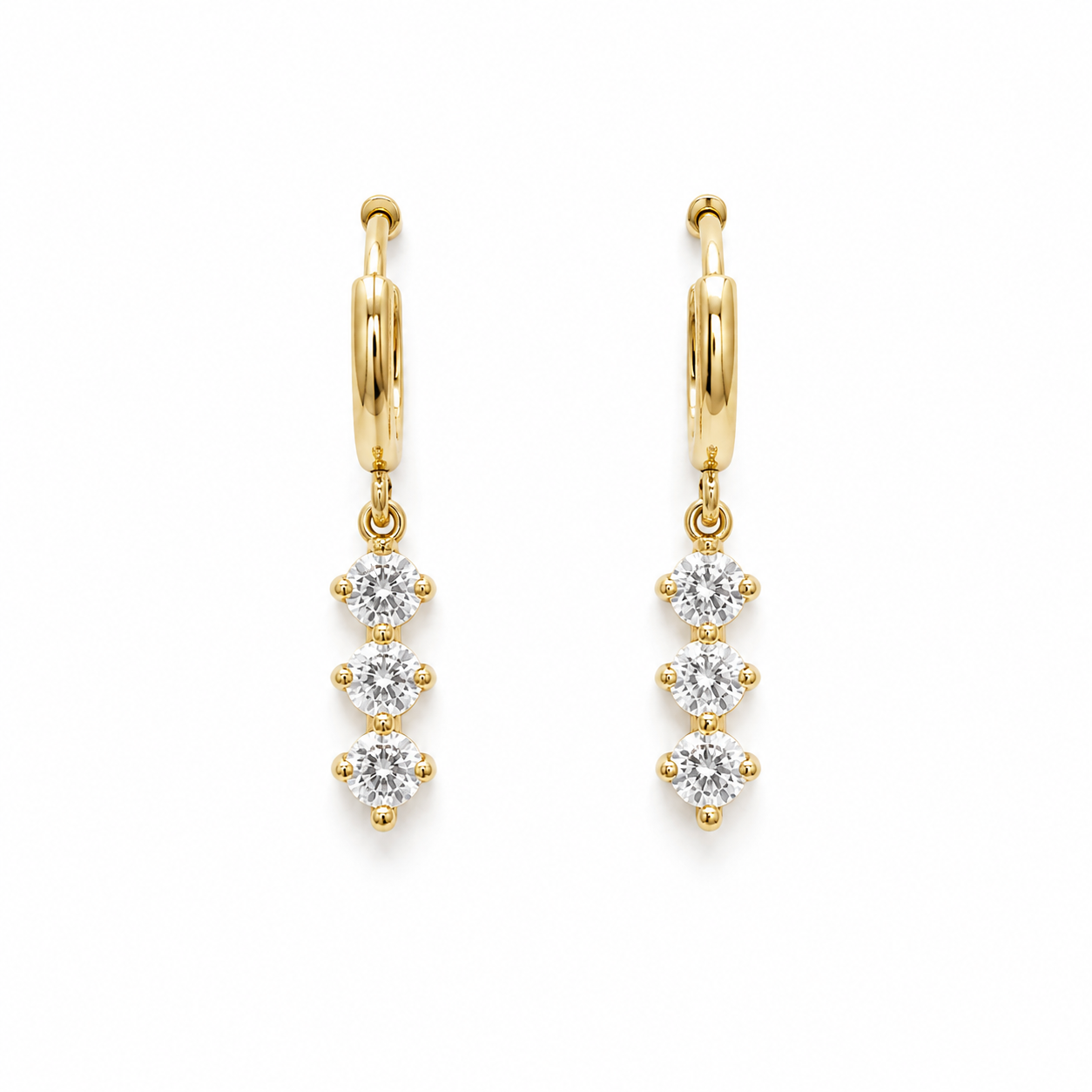 Trinity Drop Earrings