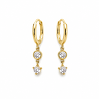 Double drop earrings